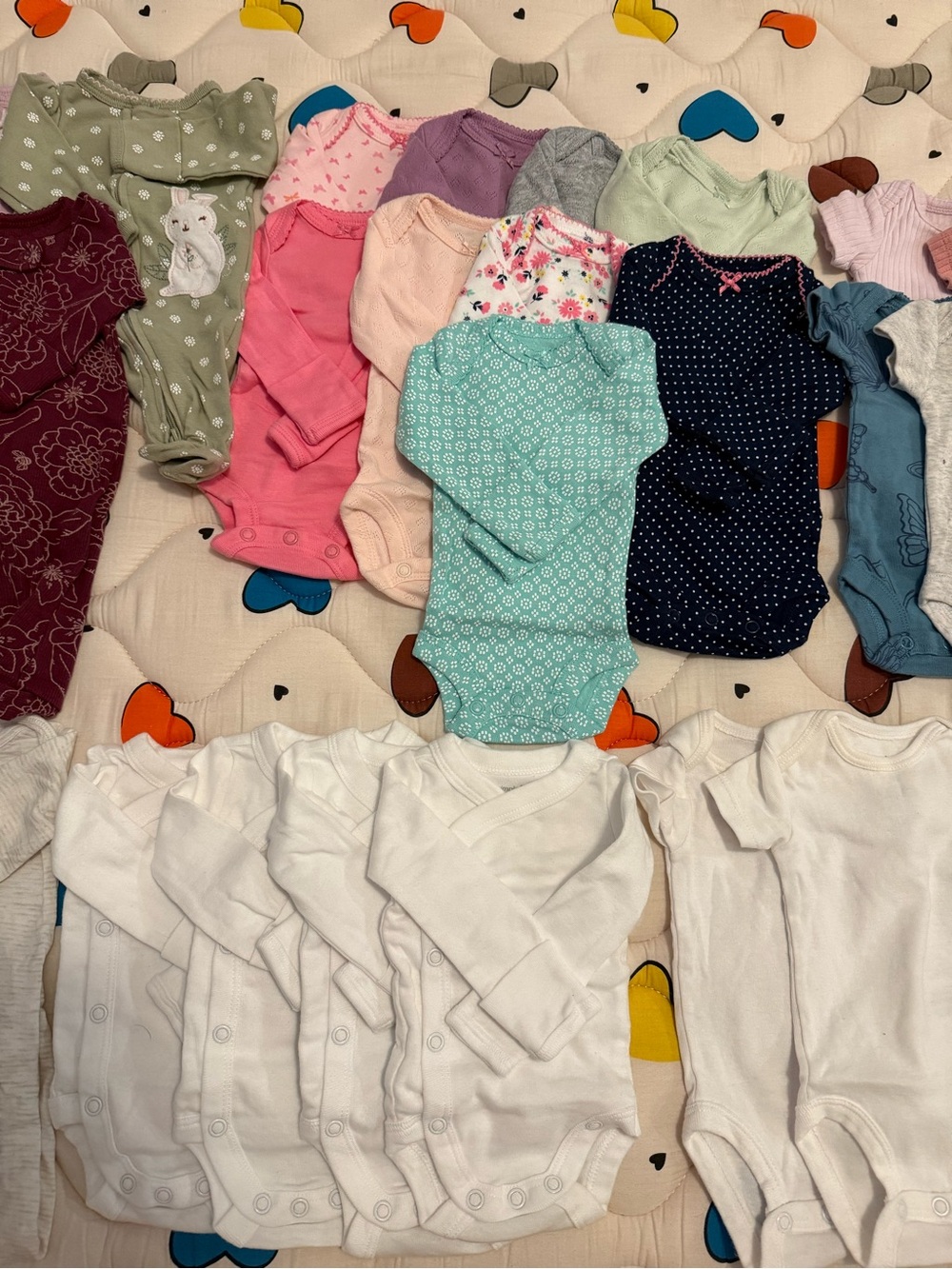 Mixed Baby Girl Preemie Bundle- Multicolor - Picture 4 of 6
